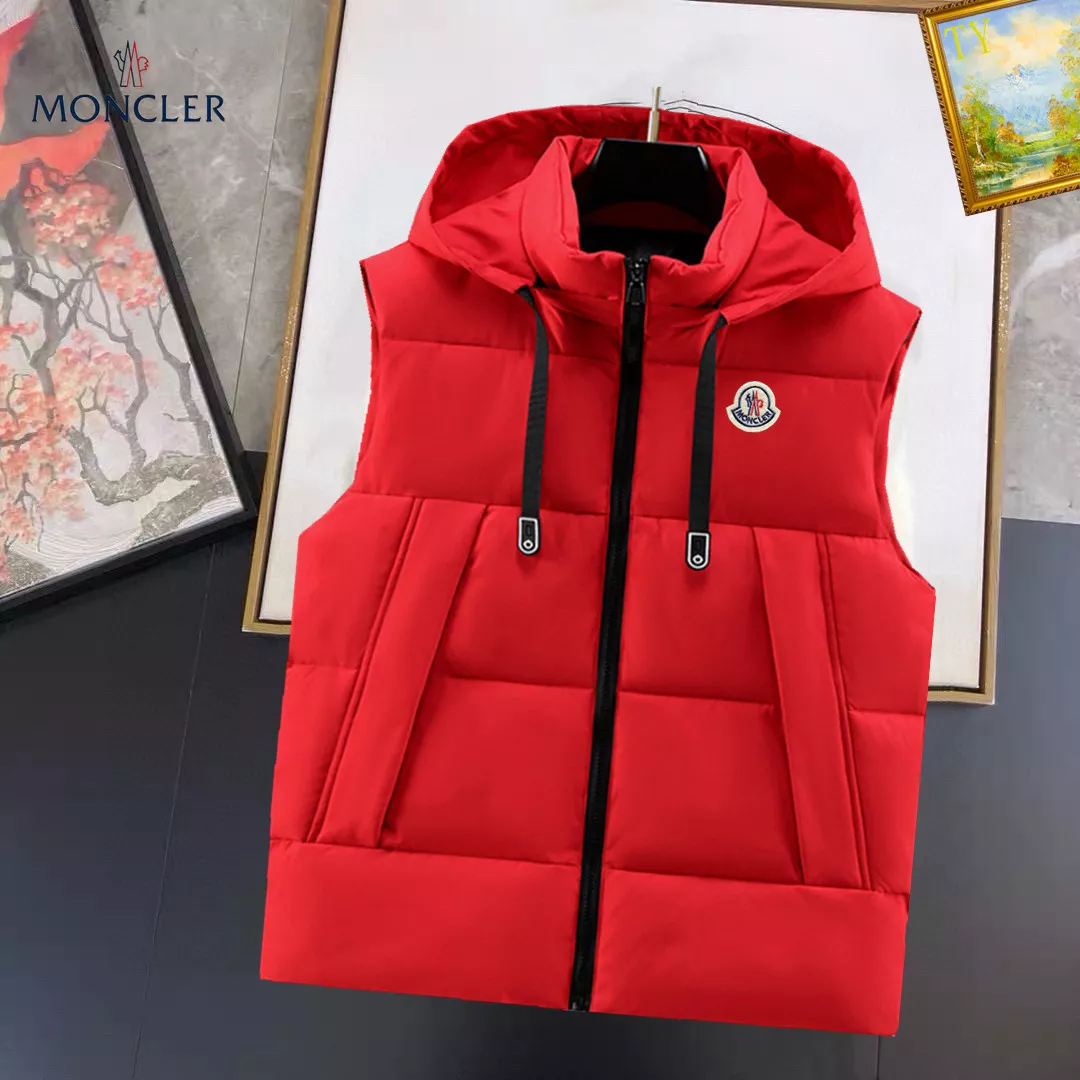 moncler veste sleeveless pour homme s_1276762:Moncler veste cuir homme